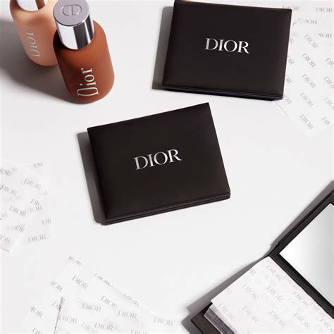 dior tissue paper|dior skin mattifying papers.